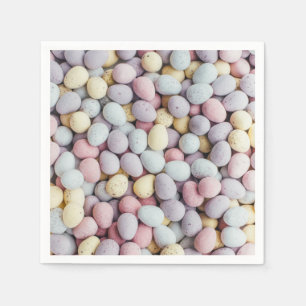 Chocolate Easter Eggs Napkin