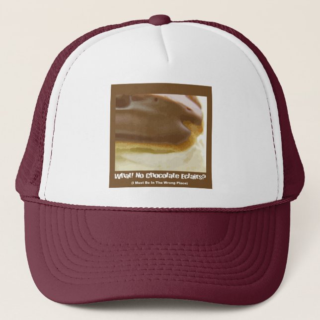 Chocolate Eclair Cap (Front)