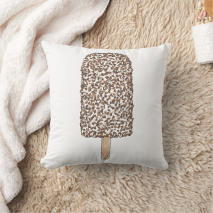 Chocolate Eclair Crunch Ice Cream Popsicle Pops Cushion
