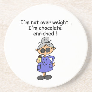 Chocolate Enriched Humour Coaster