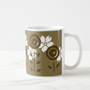 Chocolate Flowers Coffee Mug
