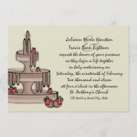 Chocolate Fountain and Strawberries