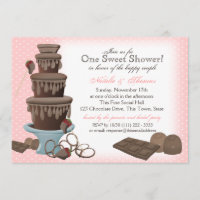 Chocolate Fountain Bridal Shower Pink