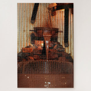 Chocolate fountain jigsaw puzzle
