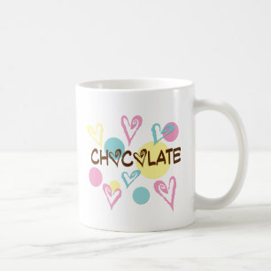 Chocolate & Hearts Coffee Mug
