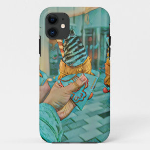 Chocolate ice cream iPhone 11 case
