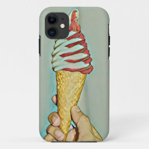 Chocolate ice cream iPhone 11 case