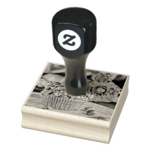 Chocolate ice cream for chocolate lovers rubber stamp