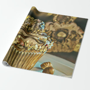 Chocolate ice cream for chocolate lovers wrapping paper