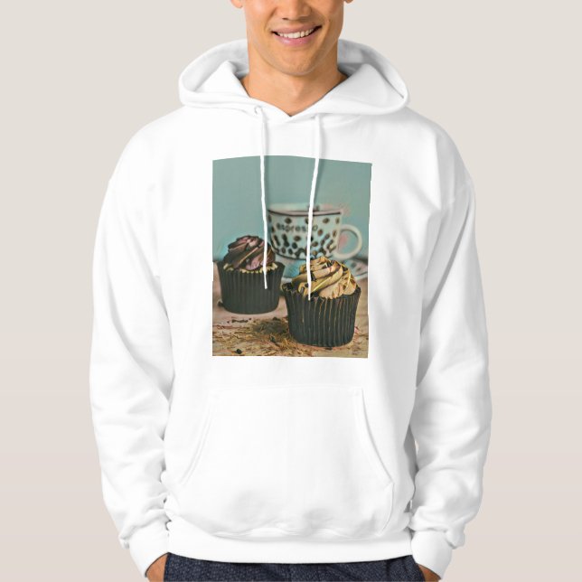 Chocolate ice cream hoodie (Front)