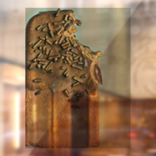 Chocolate ice cream popsicle