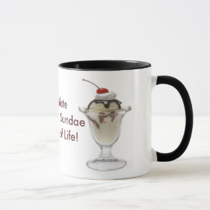 Chocolate Ice Cream Sundae Mug