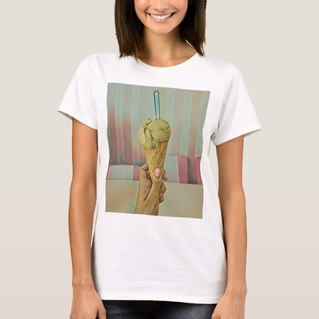Chocolate ice cream T-Shirt (Front)