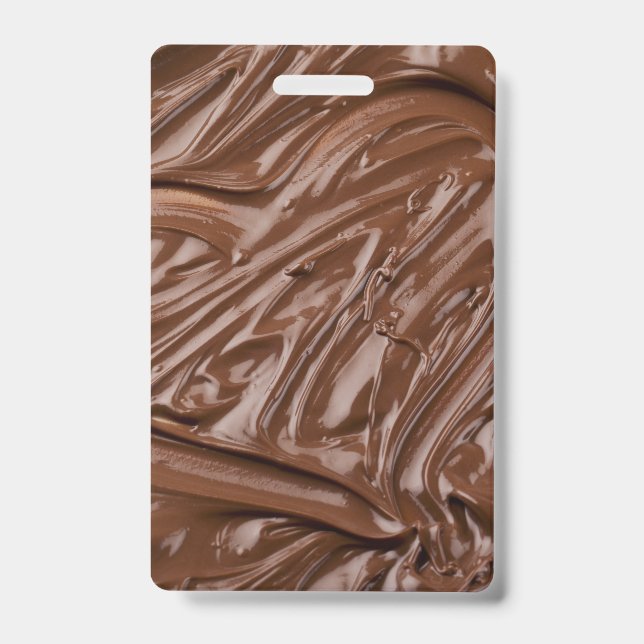 CHOCOLATE  ID BADGE (Front)
