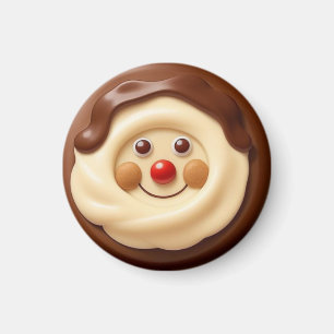 Chocolate Jolly Cookie\ Magnet