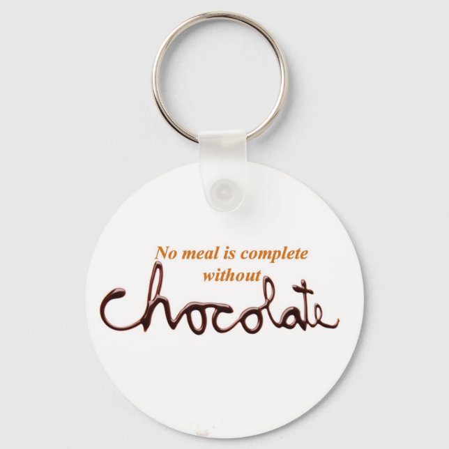 Chocolate Key Ring (Front)
