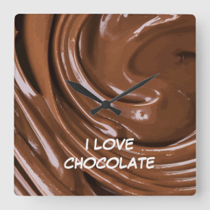 Chocolate Kitchen Wall Clocks