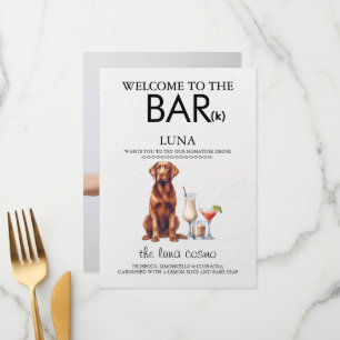 Chocolate Lab Bar Menu
