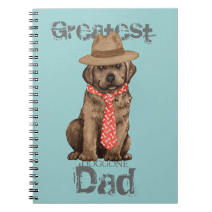 Chocolate Lab Dad Notebook