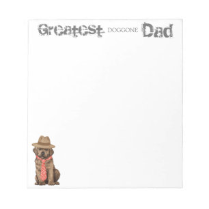 Chocolate Lab Dad Notepad