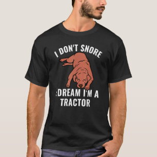Chocolate Lab Labrador for Mum Dad Kids Funny Snor T-Shirt