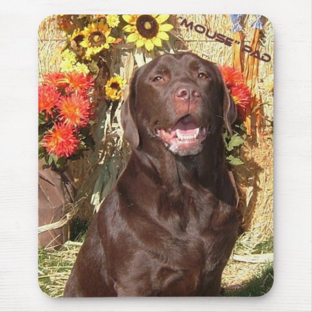 CHOCOLATE LAB MOUSEPAD (Front)