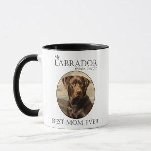 Chocolate Lab Mum Mug