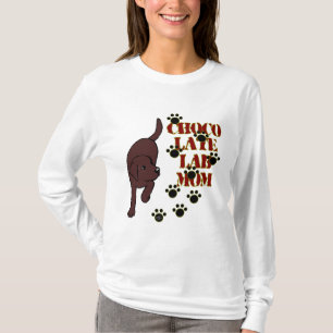 Chocolate Lab Mum T-Shirt