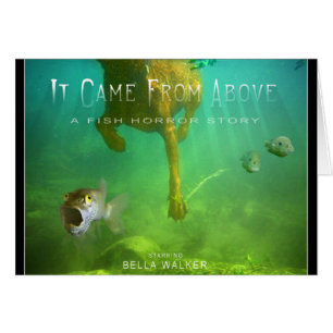 Chocolate Lab Pit Mix Dog Swimming Movie Poster