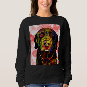 Chocolate Lab Scoop Sweatshirt