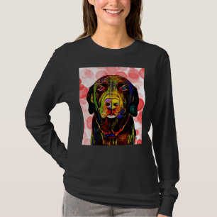 Chocolate Lab Scoop T-Shirt
