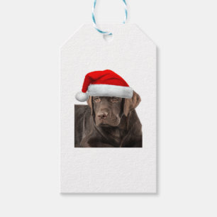 Chocolate Lab Shirt Labrador Retriever Dog Christm Gift Tags