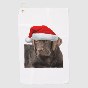 Chocolate Lab Shirt Labrador Retriever Dog Christm Golf Towel