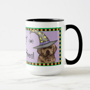 Chocolate Lab Witch Mug
