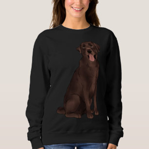 Chocolate Labrador 183 Sweatshirt