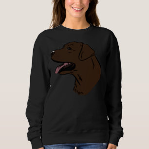 Chocolate Labrador 46 Sweatshirt