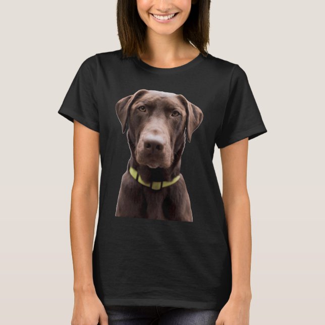 Chocolate Labrador Retriever   1 T-Shirt (Front)