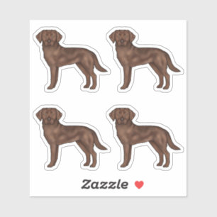 Chocolate Labrador Retriever Cute Lab Dog Art