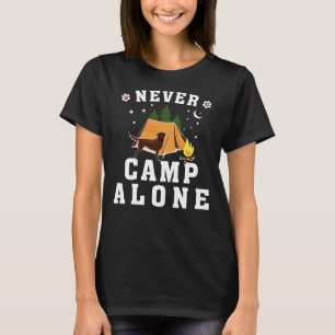 Chocolate Labrador Retriever Dog Cute Saying Campi T-Shirt