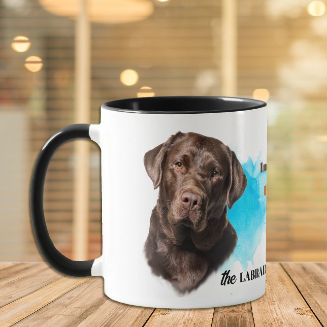 Chocolate Labrador Retriever Dog Loyal Friend Mug (Creator Uploaded)