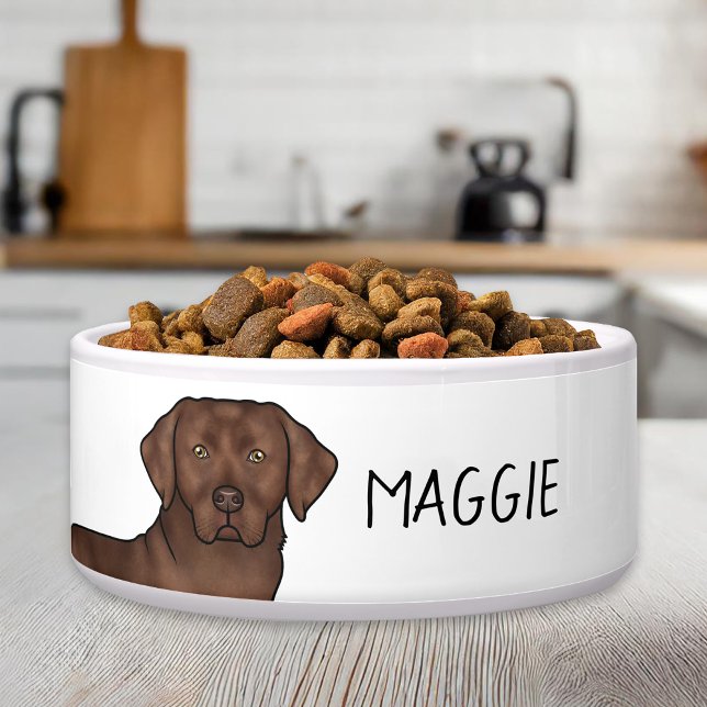 Chocolate Labrador Retriever Lab Dog Custom Name (Creator Uploaded)