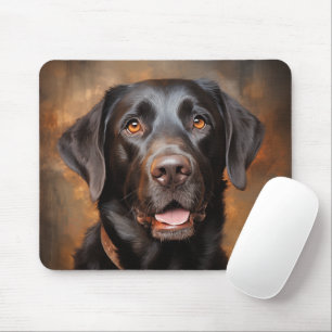 Chocolate Labrador Retriever Mouse Pad