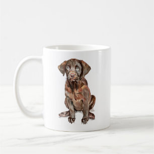 Chocolate Labrador Retriever Mug