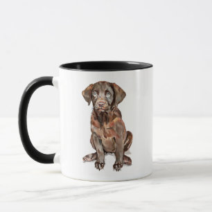 Chocolate Labrador Retriever Mug