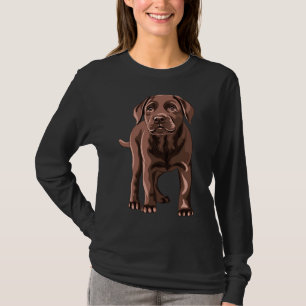 Chocolate Labrador Retriever Puppy T-Shirt