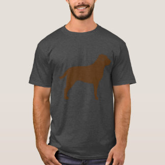Chocolate Labrador Retriever Silhouettes friend T-Shirt