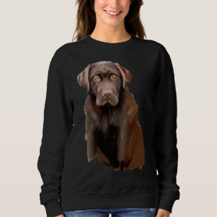 Chocolate Labrador    Sweatshirt