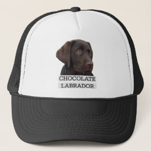 Chocolate Labrador Unique design! Trucker Hat