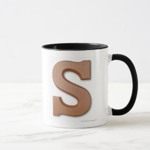 Chocolate letter s mug