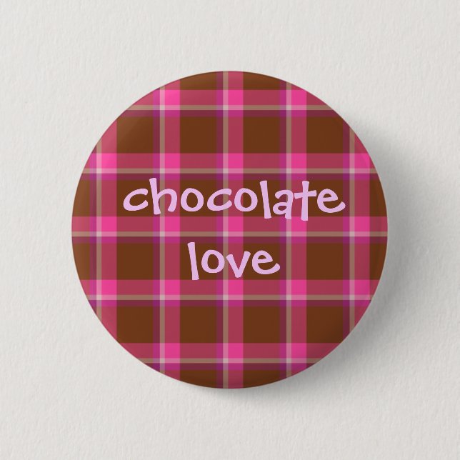 Chocolate Love Button (Front)